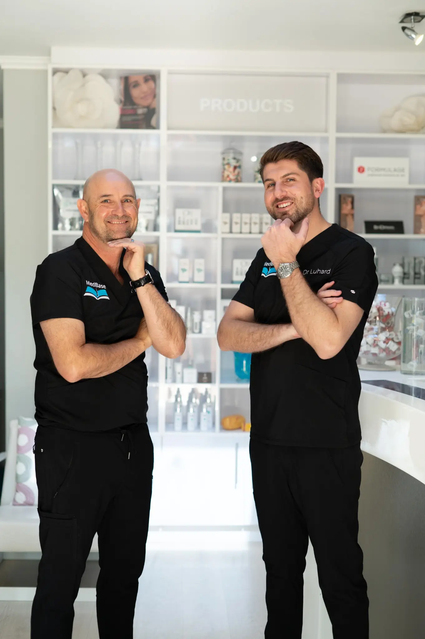 MedBase co-founders Dr Thys and Dr Luhard